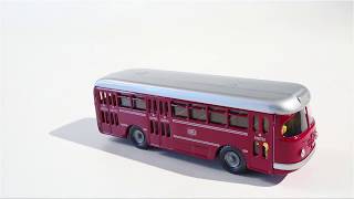 Model německého autobusu z roko 1959