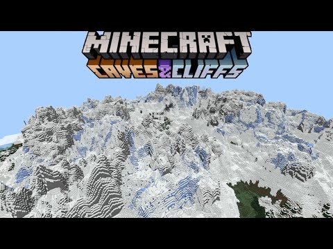 THE NEW MOUNTAIN BIOMES ARE CRAZY! Minecraft #shorts