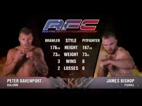AFC 12 Peter Davenport VS James Bishop