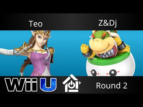 Discover Smash 8/25/17 - Teo (Zelda) vs Z&Dj (Bowser Jr) - Smash 4 Round 2