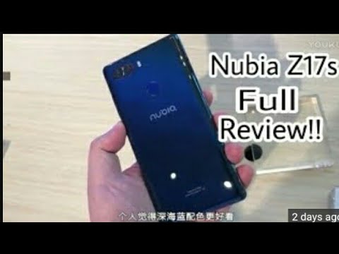 ZTE NUBIA z17s unboxing