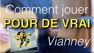Tuto guitare - Pour de Vrai (Vianney)