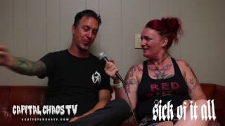 Lou Koller of Sick Of It All Interviewed @ Vans Warped Tour 2017