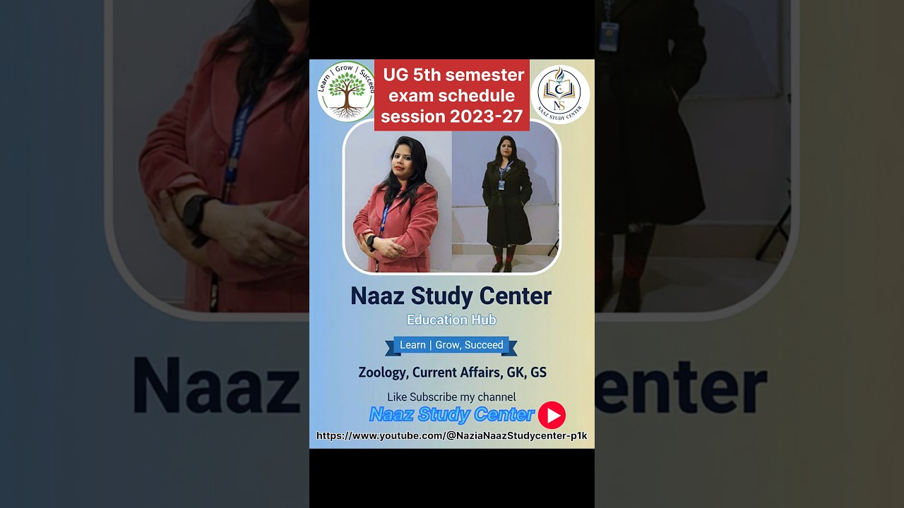 Programme for UG(CBCS)-Session(2023-27)5th Semester Exam 2026