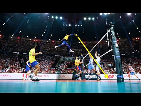371cm Monster of the Vertical Jump | Yoandy Leal | Crazy Volleyball Player!