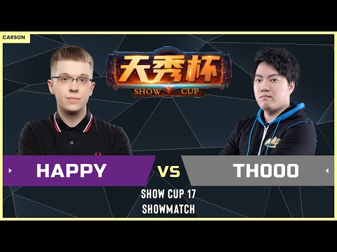 WC3 - Show Cup #17 - [UD] Happy vs. TH000 [ORC/HU/ELF]