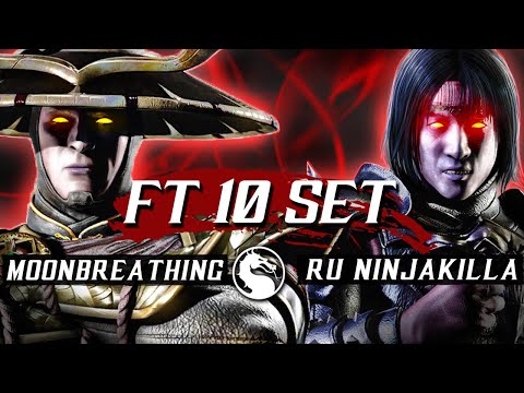Moonbreathing vs RU Ninjakilla – INSANE FT10 Showdown! (Mortal Kombat X High-Level Set)
