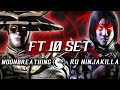 Moonbreathing Vs RU Ninjakilla INSANE FT10 Showdown Mortal Kombat X High Level Set