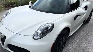 2016 Alfa Romeo 4C Coupe - Driver's Side