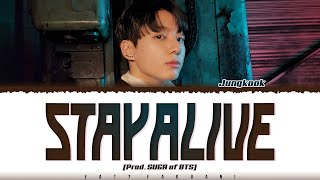 Download lagu Jungkook (정국) - ‘Stay Alive (Prod. SUGA of BTS) Lyrics [Color Coded_Han_Rom_Eng] mp3