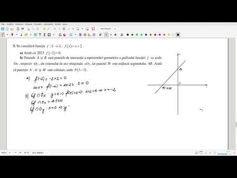 MODEL OFICIAL - Evaluarea Nationala 2024 - Matematica-Subiectul III