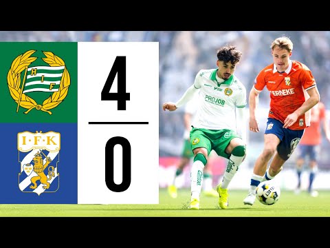 HIGHLIGHTS | HAMMARBY 4-0 GÖTEBORG | ALLSVENSKAN