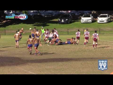 2017 RAMS NHRU Round 14 Premier 2 Highlights - Hamilton Hawks Vs University of Newcastle