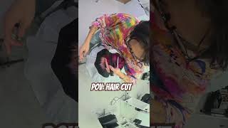 POV: Hair cut #pov #haircut #layercut #pinkhair #hairdesign