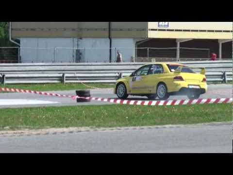 Piotr Ostrowski - Mitsubishi Lancer EVO IX - SuperOES V Runda Tor Kielce 26-05-2012