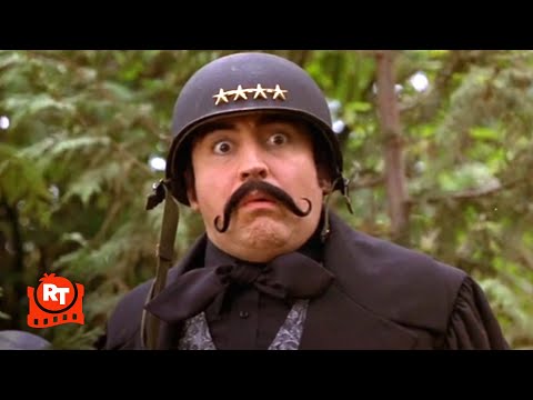 Dudley Do-Right (1999) - Epic Fireworks & Boulder Battle Scene | Movieclips