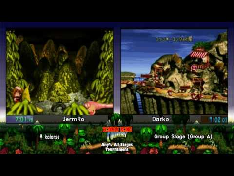 JermRo vs Darko. Donkey Kong Country Tournament 2017