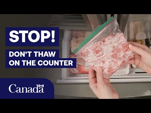 Best way to thaw frozen meat!
