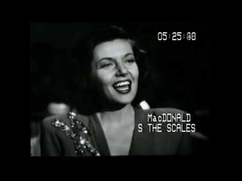 Alvino Rey & The King Sisters on film, 1946, "Swingin' Down the Scale."