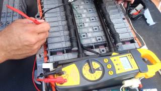 Testing a Prius Hybrid Battery