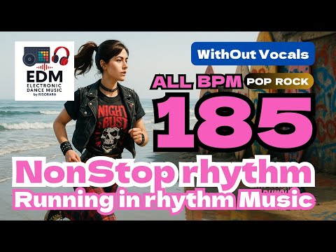 185 BPM 185: Keep the rhythm, switch tracks.,#BPMMusic,#RunningMusic,#JoggingMusic,#BPMPlaylist
