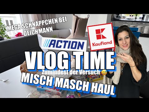 VLOG TIME | MIXED MASCH HAUL | ACTION | DEICHMAN | KAUFLAND | WEEKEND TRIP