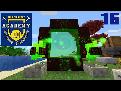 FTB Academy 1.16 | Botania Elven Portal #16 | Modlu Minecraft