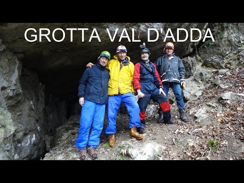 Escursione nella grotta di val d'Adda a Cepino