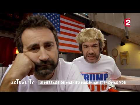 Le soutien à Donald Trump de Mathieu Madénian & Thomas VDB
