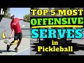 5 (Legal) Serves That Will Tear Your Opponent Apart | Briones Pickleball