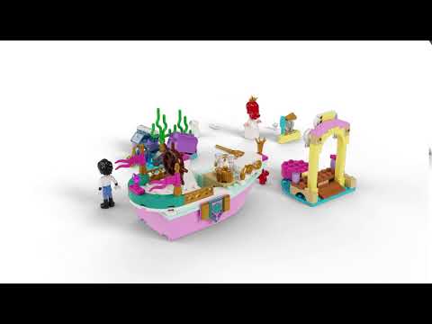 Конструктор LEGO Disney Princess «Праздничный корабль Ариэль» 43191 / 114 деталей