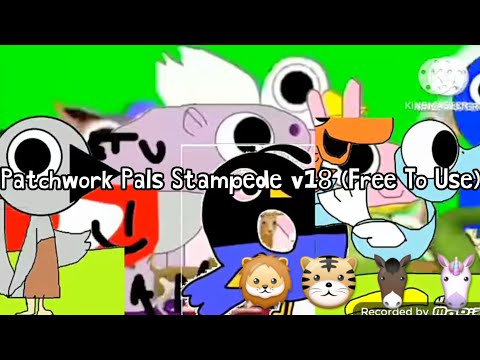 Patchwork Pals Stampede v18 (Free To Use)