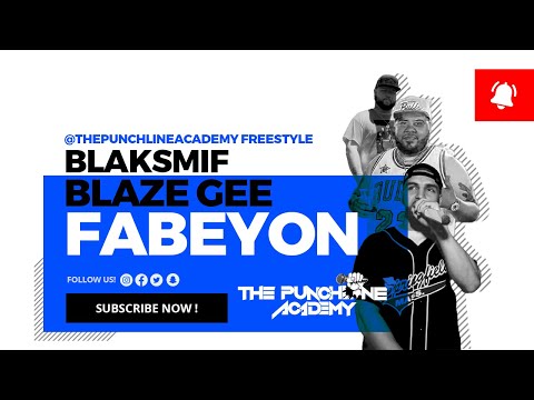 Blaze Gee x Blaksmif x Fabeyon Freestyle | The Punchline Academy