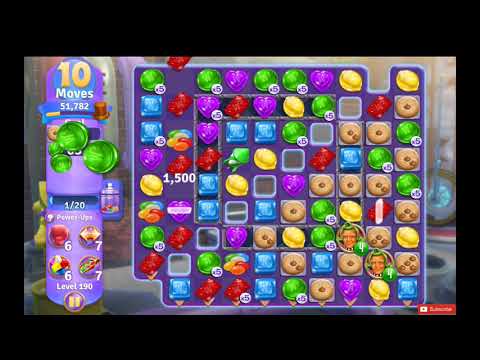 Wonka's World of Candy Level 190 NO BOOSTERS - A S GAMING