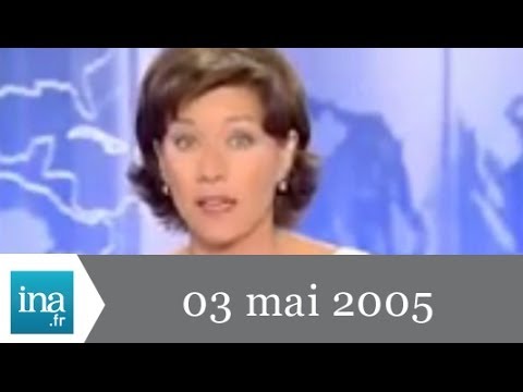8 p.m. France 2, May 3, 2005 - Jacques Chirac and Europe - INA Archive