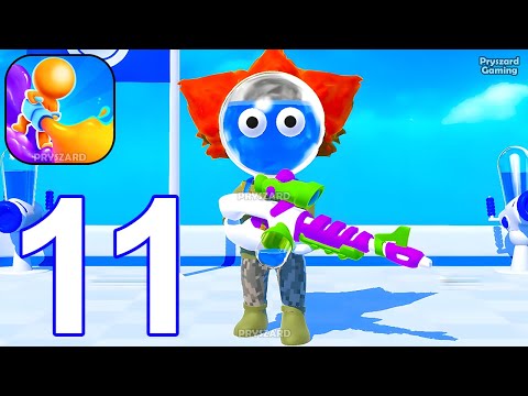 Dye Hard - Gameplay Walkthrough Part 11 New Weapons, Quickscope & Grenade Gun (iOS, Android)