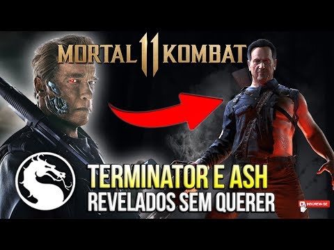 MORTAL KOMBAT 11: ASH E TERMINATOR REVELADOS ACIDENTALMENTE