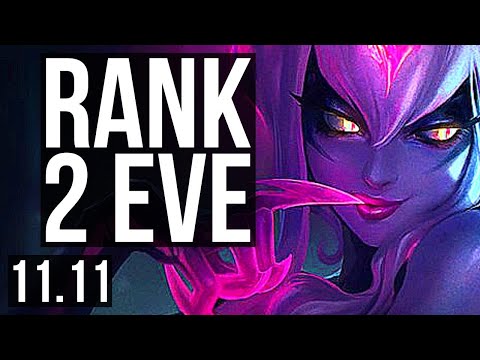 EVELYNN vs ELISE (JUNGLE) | Rank 2 Eve, 18/2/13, 7 solo kills, Legendary | JP Challenger | v11.11