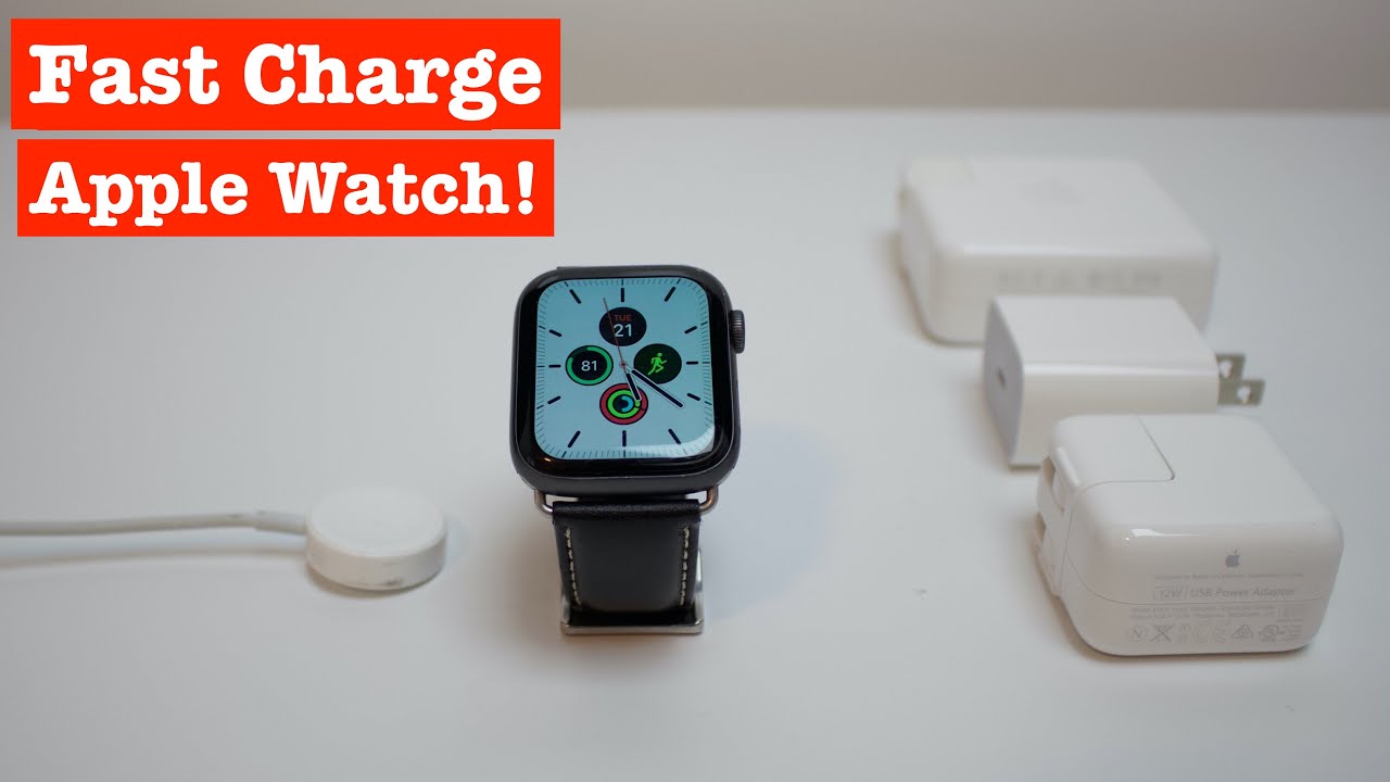 How to Fast Charge your Apple Watch!