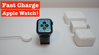 How to Fast Charge your Apple Watch!