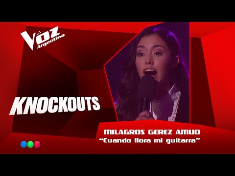 Milagros Amud - "Cuando llora mi guitarra" - Team Soledad - Knockouts - La Voz Argentina 2025
