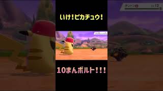 【剣盾】いけ！ピカチュウ！10まんボルト！【ポケモン】
