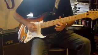 Edged In Blue - Rory Gallagher (Guitar Solo Cover)