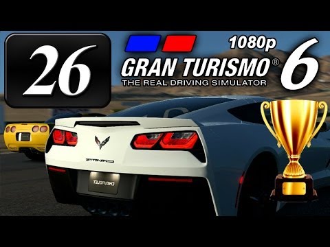 Gran Turismo 6 [FullHD] - Part #26 - Mission Races #2 - Gold & Prize Car!!