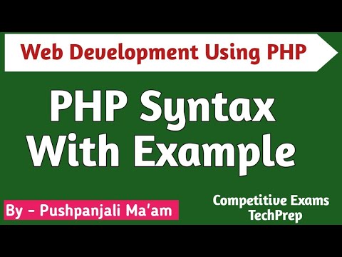Lec 1 1 Introduction to PHP How PHP Works in Hindi