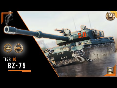 Unstoppable BZ-75 Gameplay — Massive 10K Damage Round! [World of Tanks] [Replays]