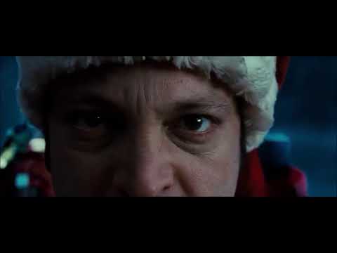 Fred Claus 2007 Fred & Willie barley make the deliverties on time scene