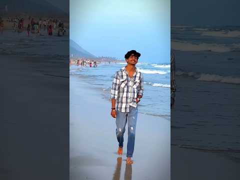 Beach + me 🩵🙈 #shorts