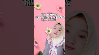 Download lagu CARA MENYIMPAN STATUS TEMAN DI WHATSAPP #tutorial #whatsapp #shorts mp3