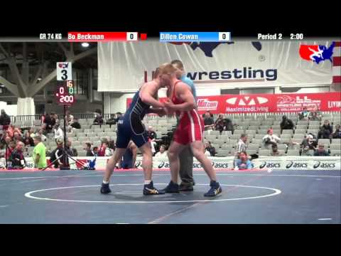Bo Beckman vs. Dillon Cowan at 2013 Las Vegas/ASICS U.S. Open